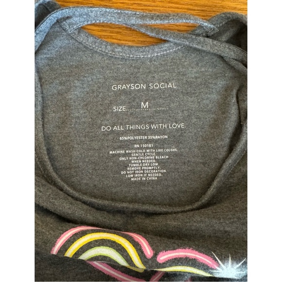 "LOVE" Criss-Cross Back Girl's T-Shirt Dress - Picture 2 of 3